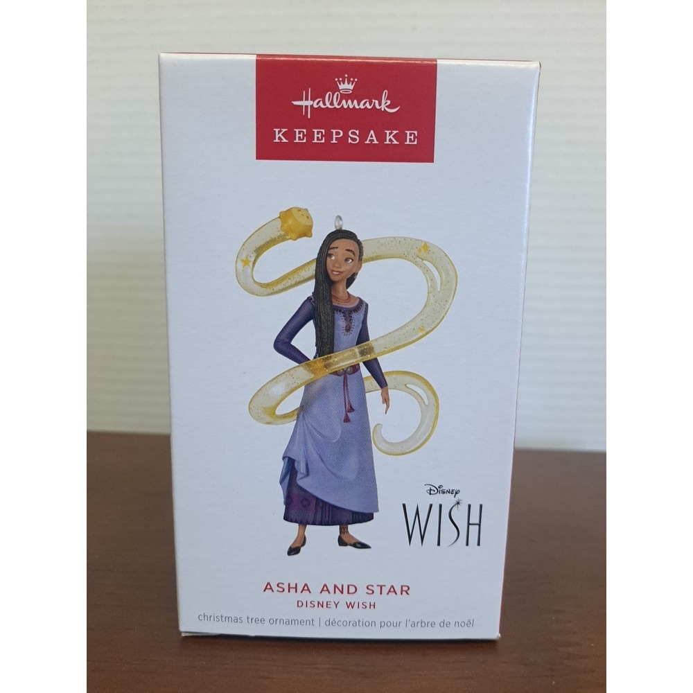 NEW Hallmark ASHA AND STAR Disney‎ STAR Keepsake Ornament 2024